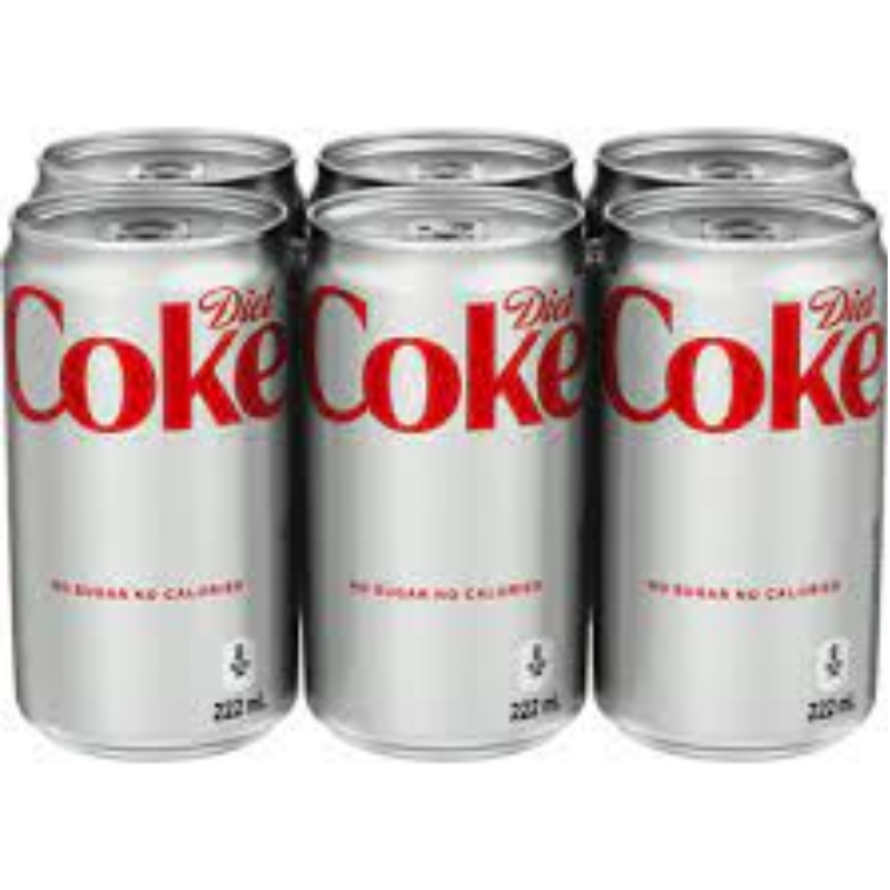 Diet Coke 6 pk Main Image